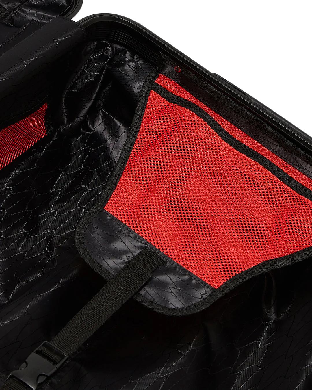 FRENZY SHARKS SHARKNAUTICS HARDSHELL CARRY-ON LUGGAGE | Sprayground Quality