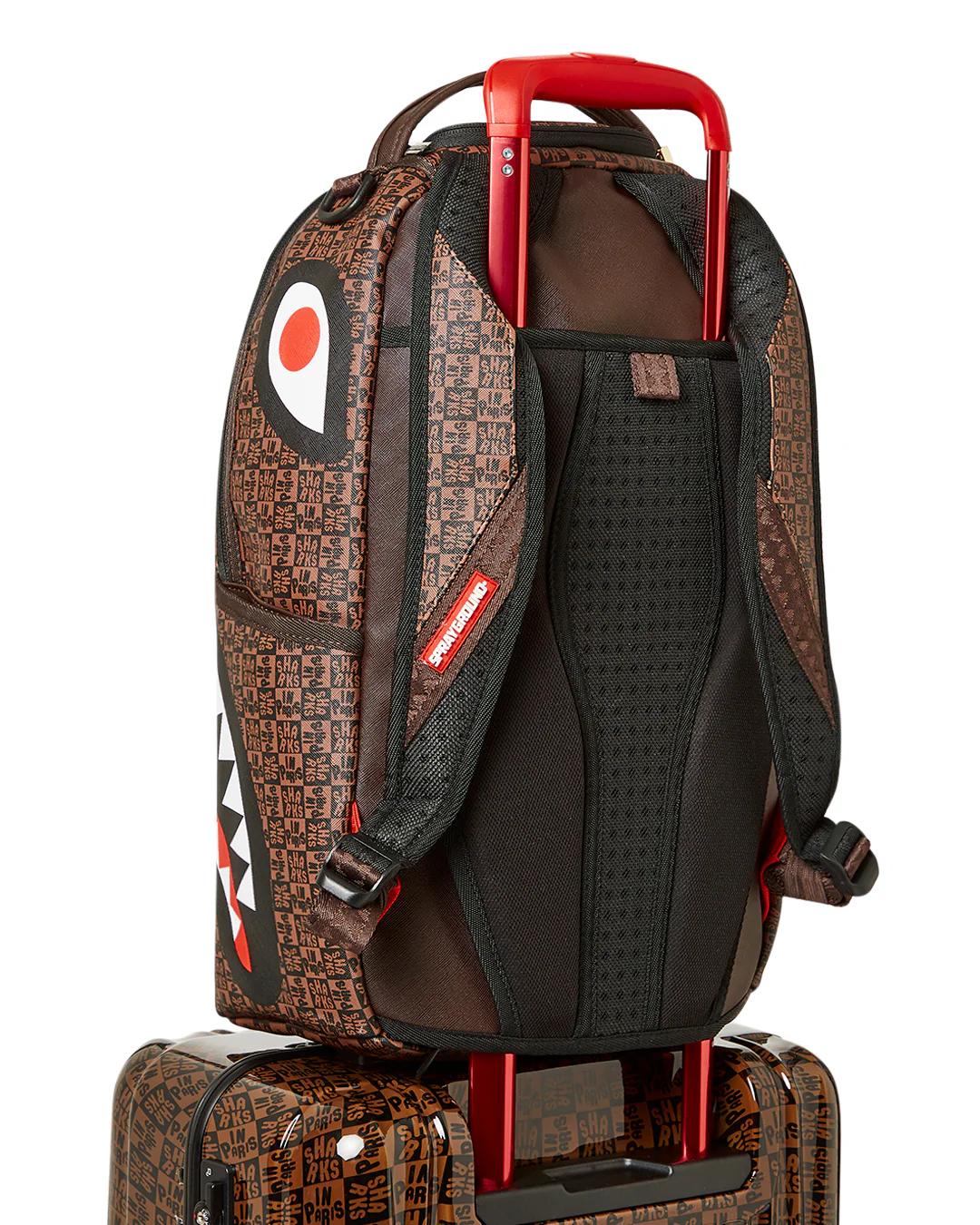 FRENZY SHARKS SHARKNAUTICS HARDSHELL CARRY-ON LUGGAGE | Sprayground Quality