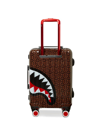 FRENZY SHARKS SHARKNAUTICS HARDSHELL CARRY-ON LUGGAGE | Sprayground Quality