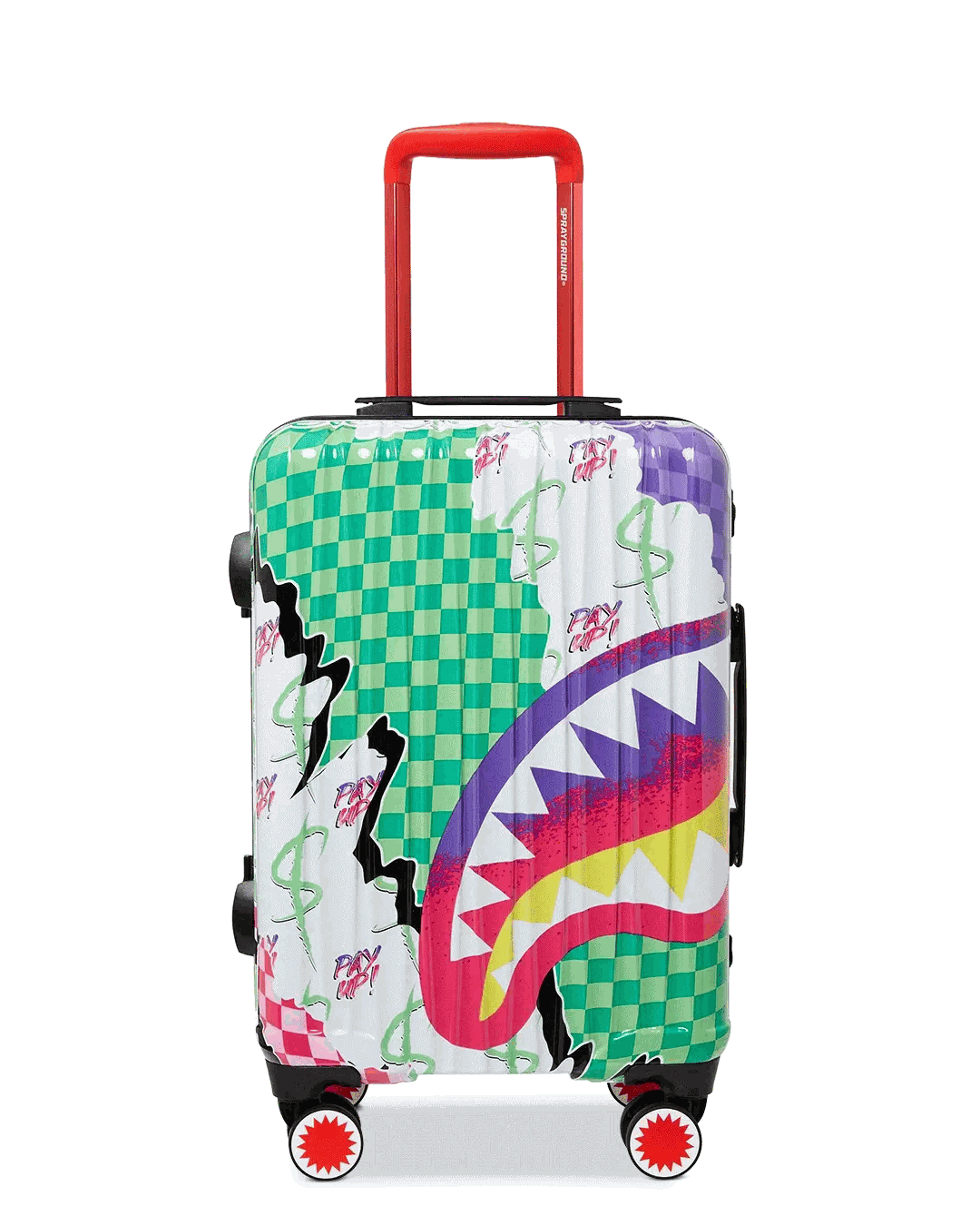 DREAMY TECHNICOLOR SHARKNAUTICS HARDSHELL CARRY-ON LUGGAGE | Sprayground Trending