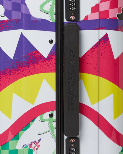 DREAMY TECHNICOLOR SHARKNAUTICS HARDSHELL CARRY-ON LUGGAGE | Sprayground Trending