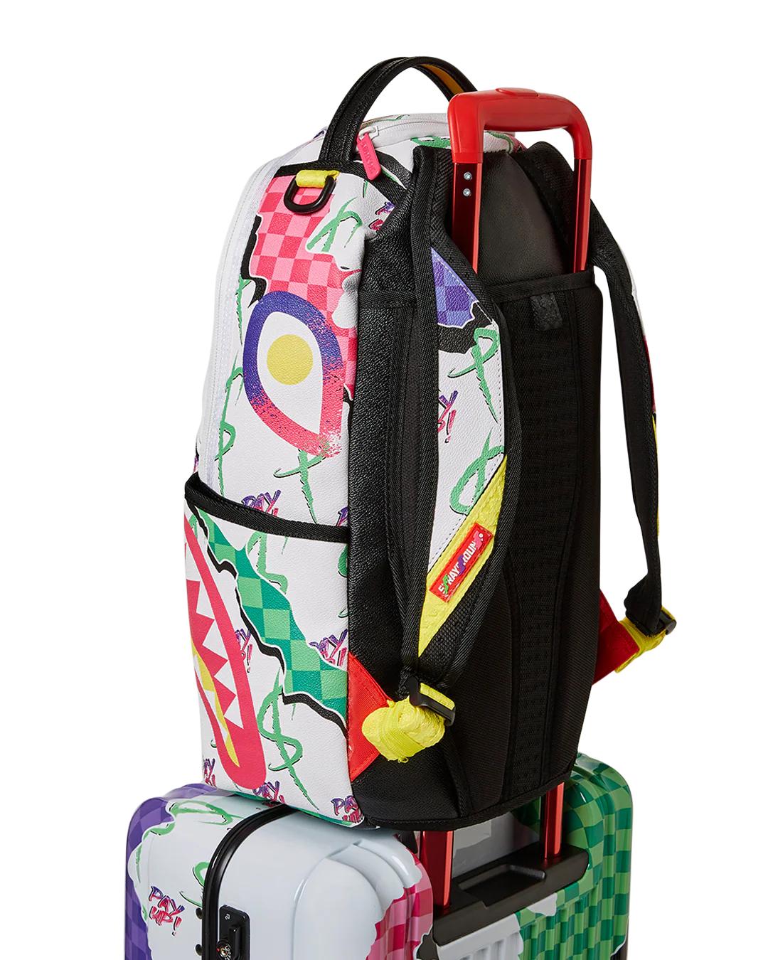 DREAMY TECHNICOLOR SHARKNAUTICS HARDSHELL CARRY-ON LUGGAGE | Sprayground Trending