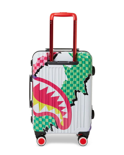 DREAMY TECHNICOLOR SHARKNAUTICS HARDSHELL CARRY-ON LUGGAGE | Sprayground Trending
