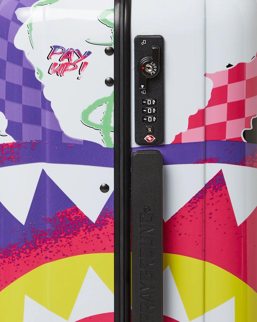 DREAMY TECHNICOLOR SHARKNAUTICS HARDSHELL CARRY-ON LUGGAGE | Sprayground Trending