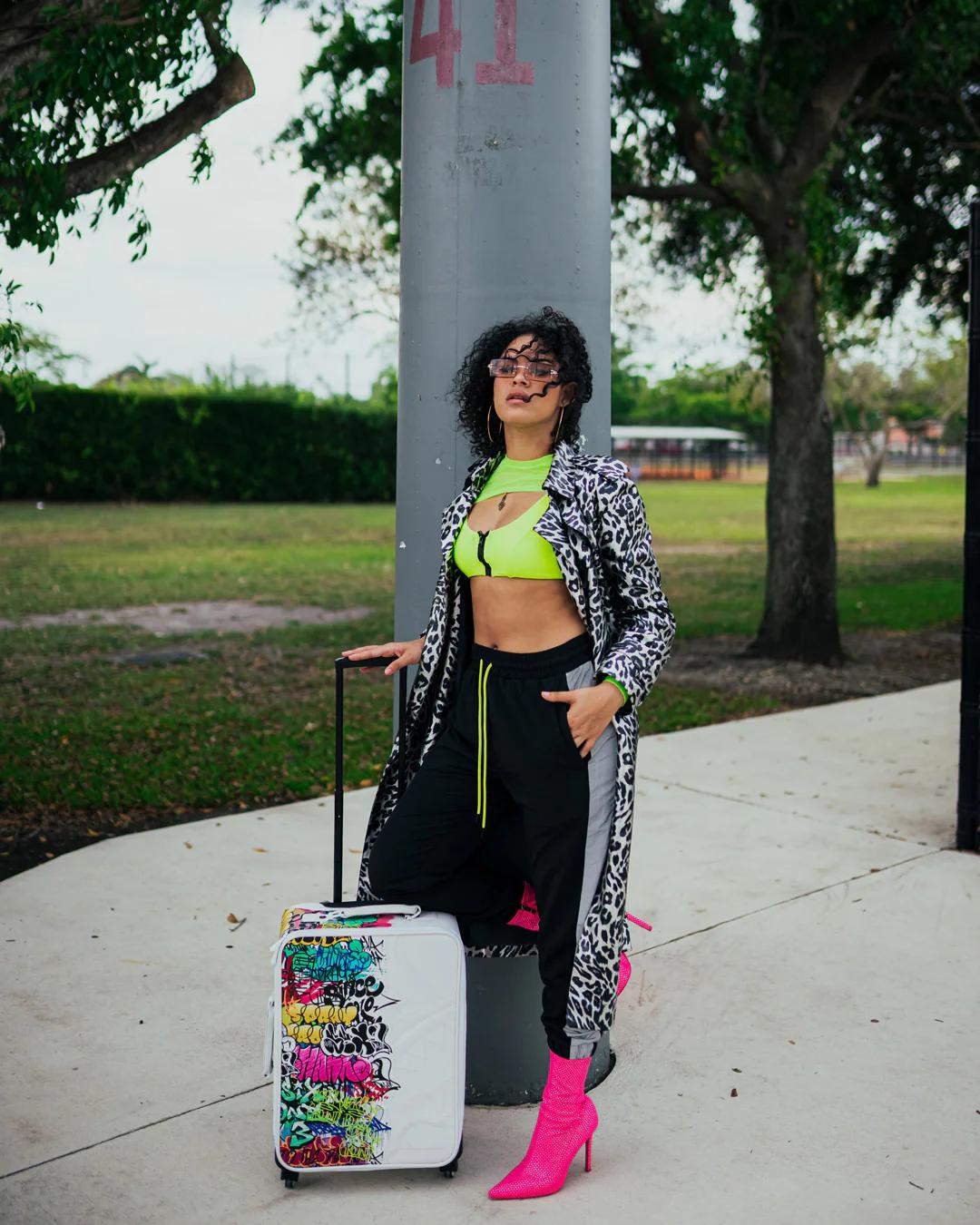 HALF GRAFF JETSETTER CARRY-ON LUGGAGE | Sprayground Best Seller
