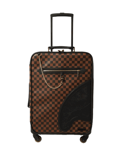 HENNY LOCK SHARKS IN PARIS JETSETTER CARRY-ON LUGGAGE | Sprayground Signature