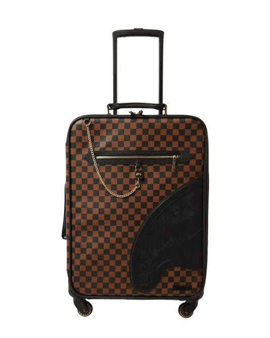 HENNY LOCK SHARKS IN PARIS JETSETTER CARRY-ON LUGGAGE | Sprayground Signature