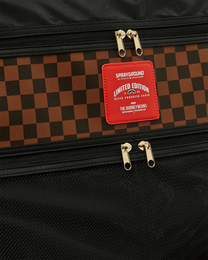HENNY LOCK SHARKS IN PARIS JETSETTER CARRY-ON LUGGAGE | Sprayground Signature