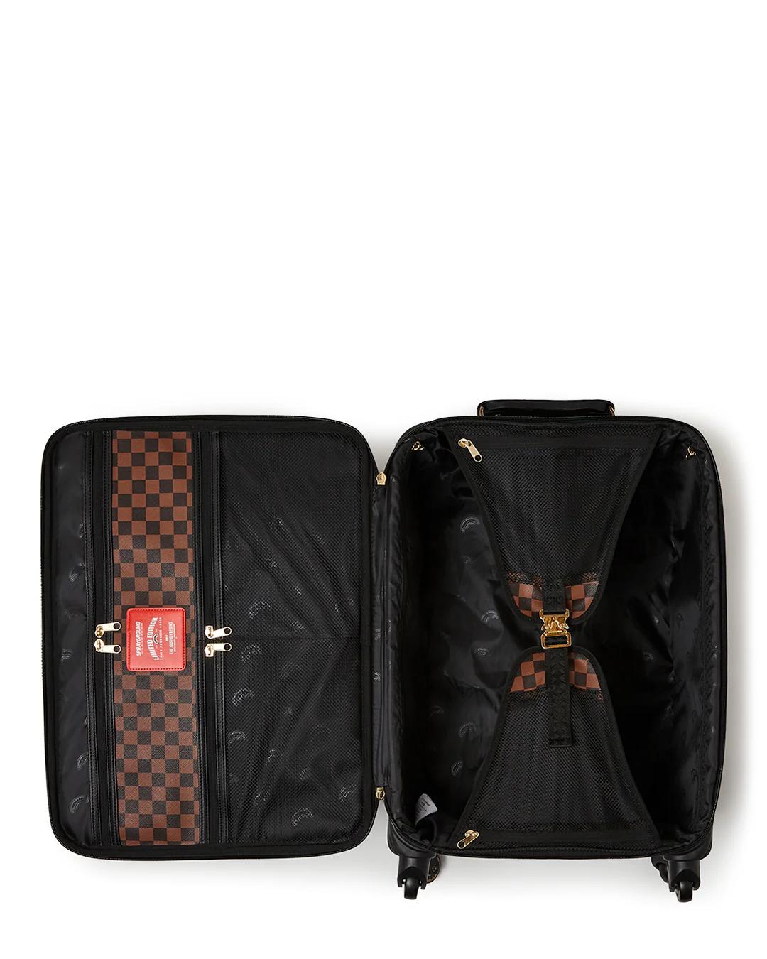 HENNY LOCK SHARKS IN PARIS JETSETTER CARRY-ON LUGGAGE | Sprayground Signature