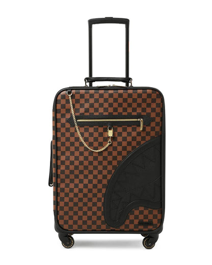 HENNY LOCK SHARKS IN PARIS JETSETTER CARRY-ON LUGGAGE | Sprayground Signature