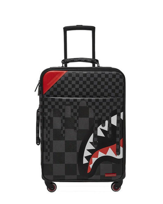 XTC GREY SHARKS IN PARIS JETSETTER CARRY-ON LUGGAGE | Sprayground Latest