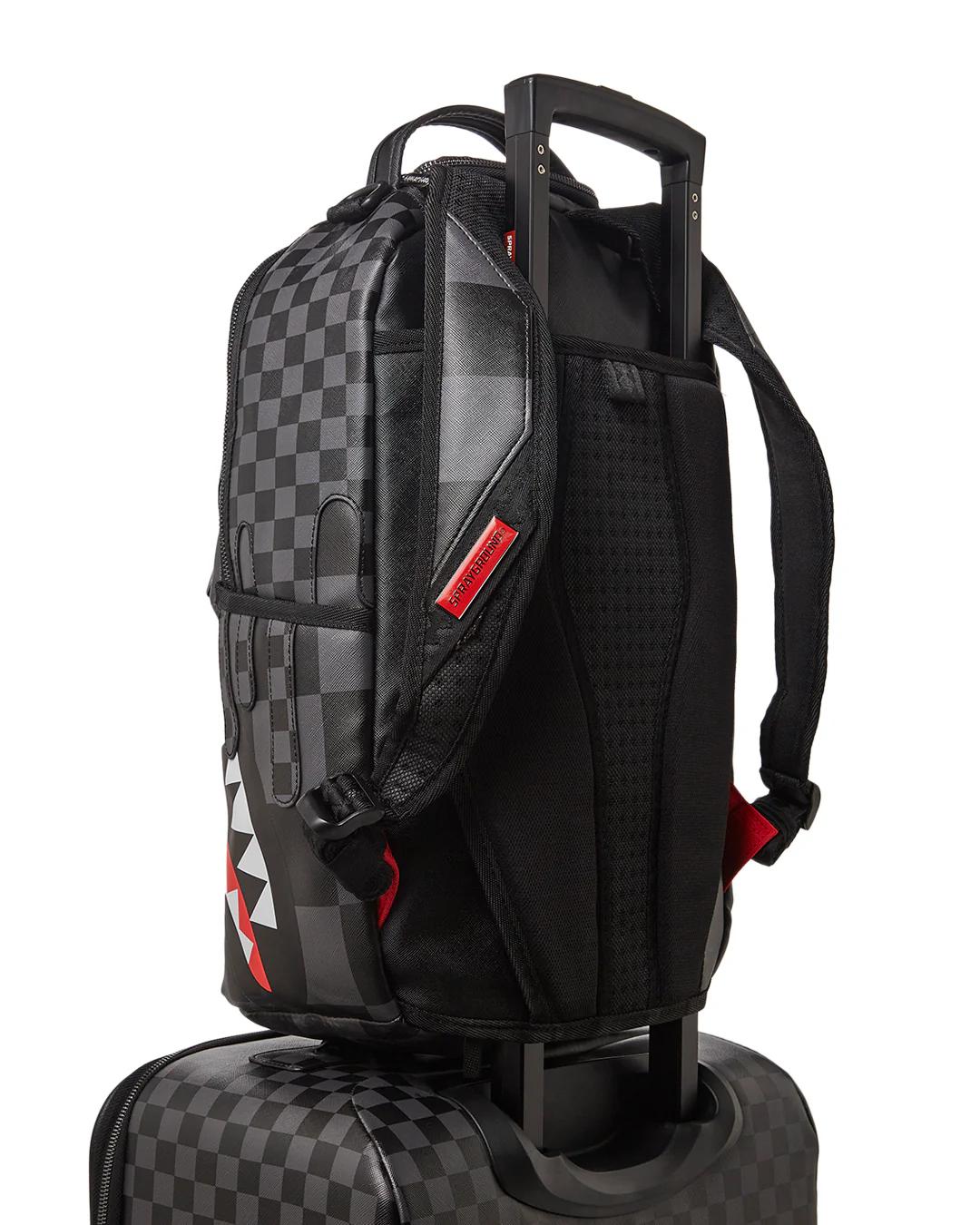 XTC GREY SHARKS IN PARIS JETSETTER CARRY-ON LUGGAGE | Sprayground Latest