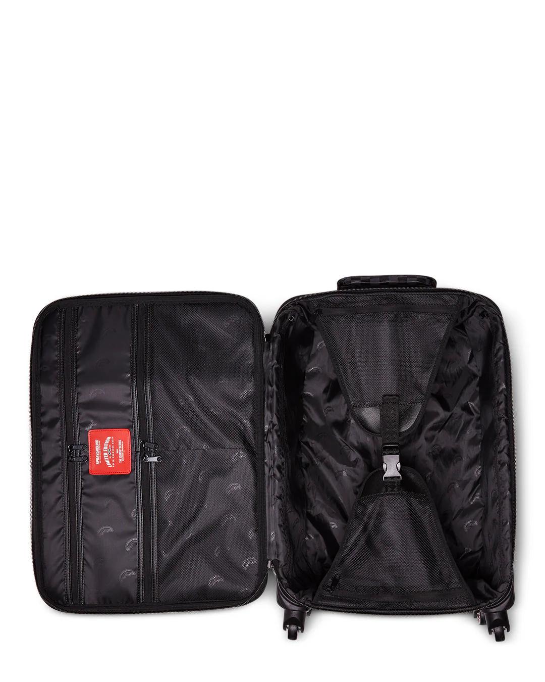 XTC GREY SHARKS IN PARIS JETSETTER CARRY-ON LUGGAGE | Sprayground Latest