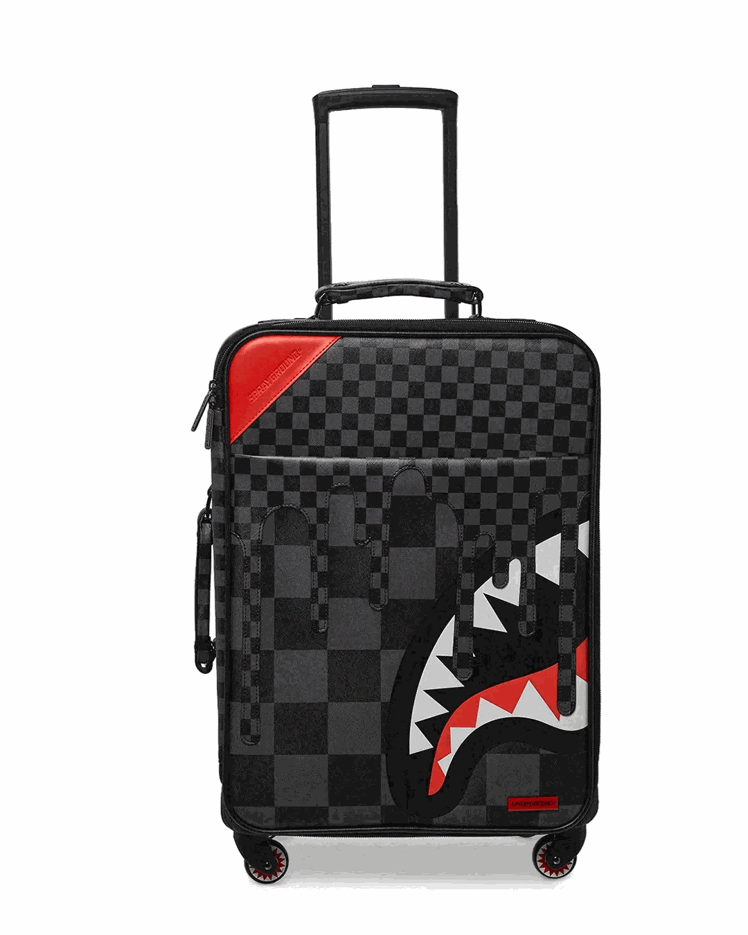 XTC GREY SHARKS IN PARIS JETSETTER CARRY-ON LUGGAGE | Sprayground Latest