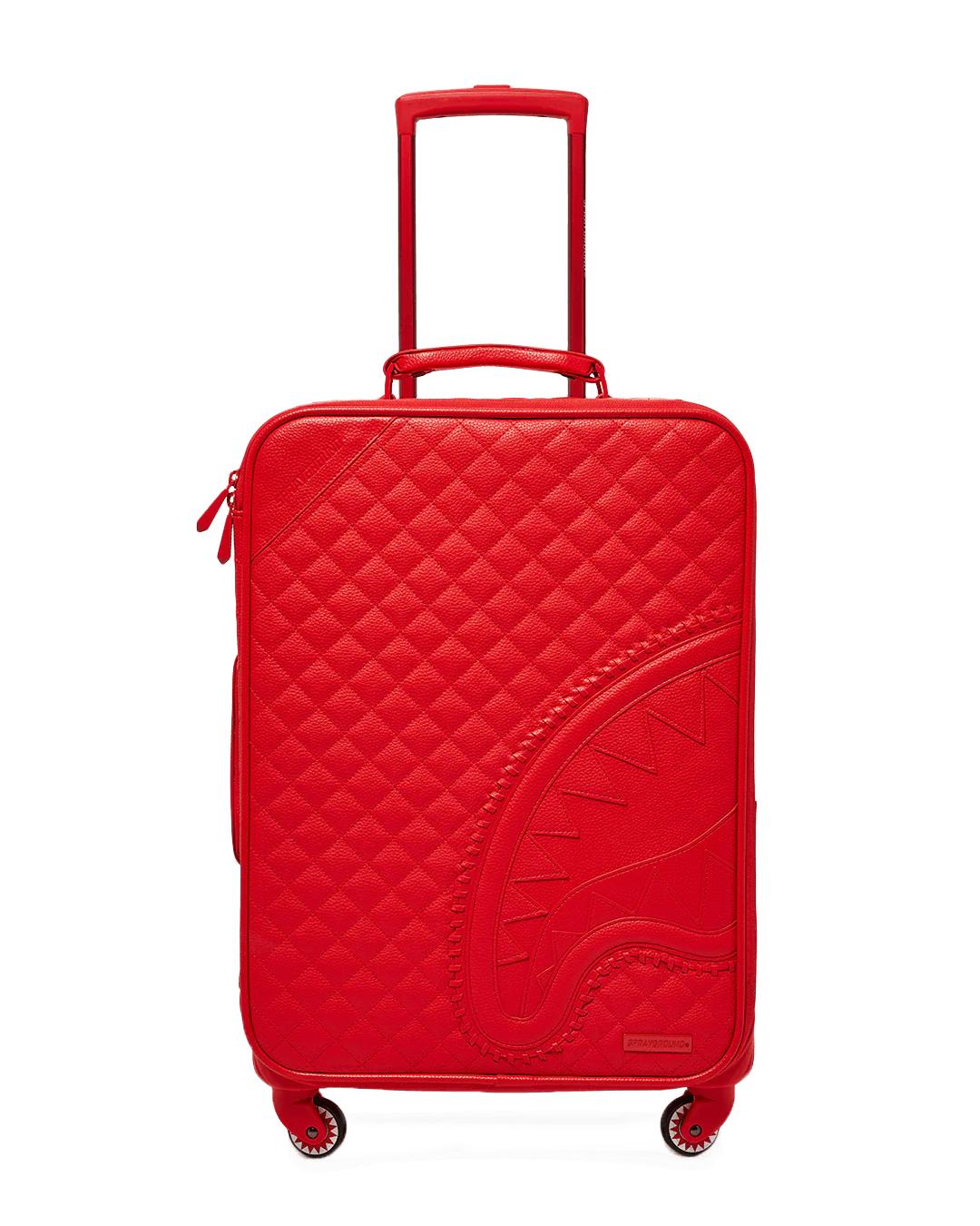 RED RIVIERA JETSETTER CARRY-ON LUGGAGE | Sprayground Quality