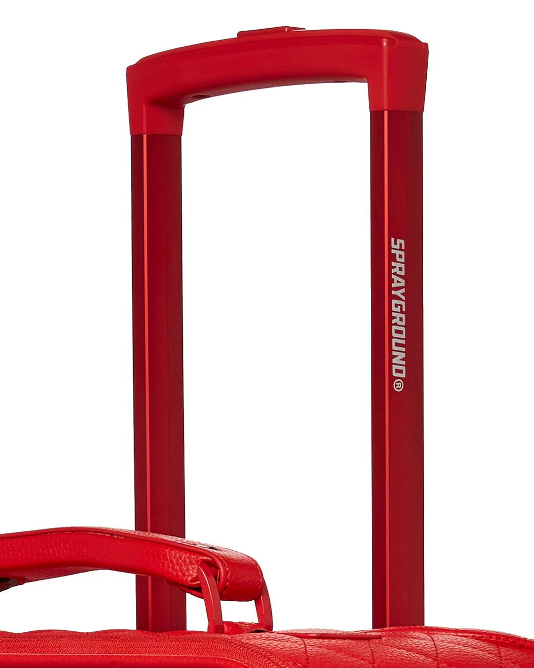 RED RIVIERA JETSETTER CARRY-ON LUGGAGE | Sprayground Quality
