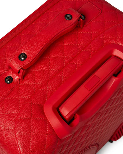 RED RIVIERA JETSETTER CARRY-ON LUGGAGE | Sprayground Quality