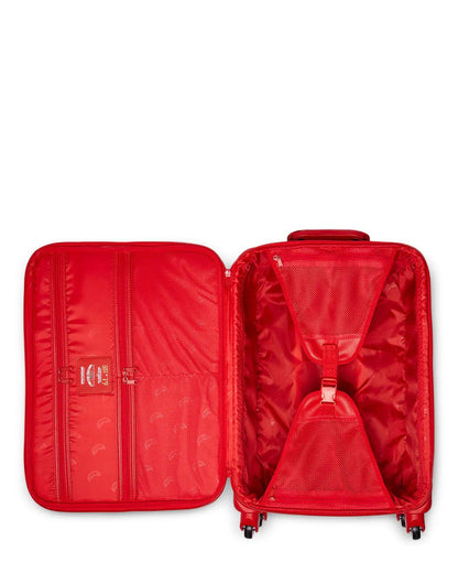 RED RIVIERA JETSETTER CARRY-ON LUGGAGE | Sprayground Quality