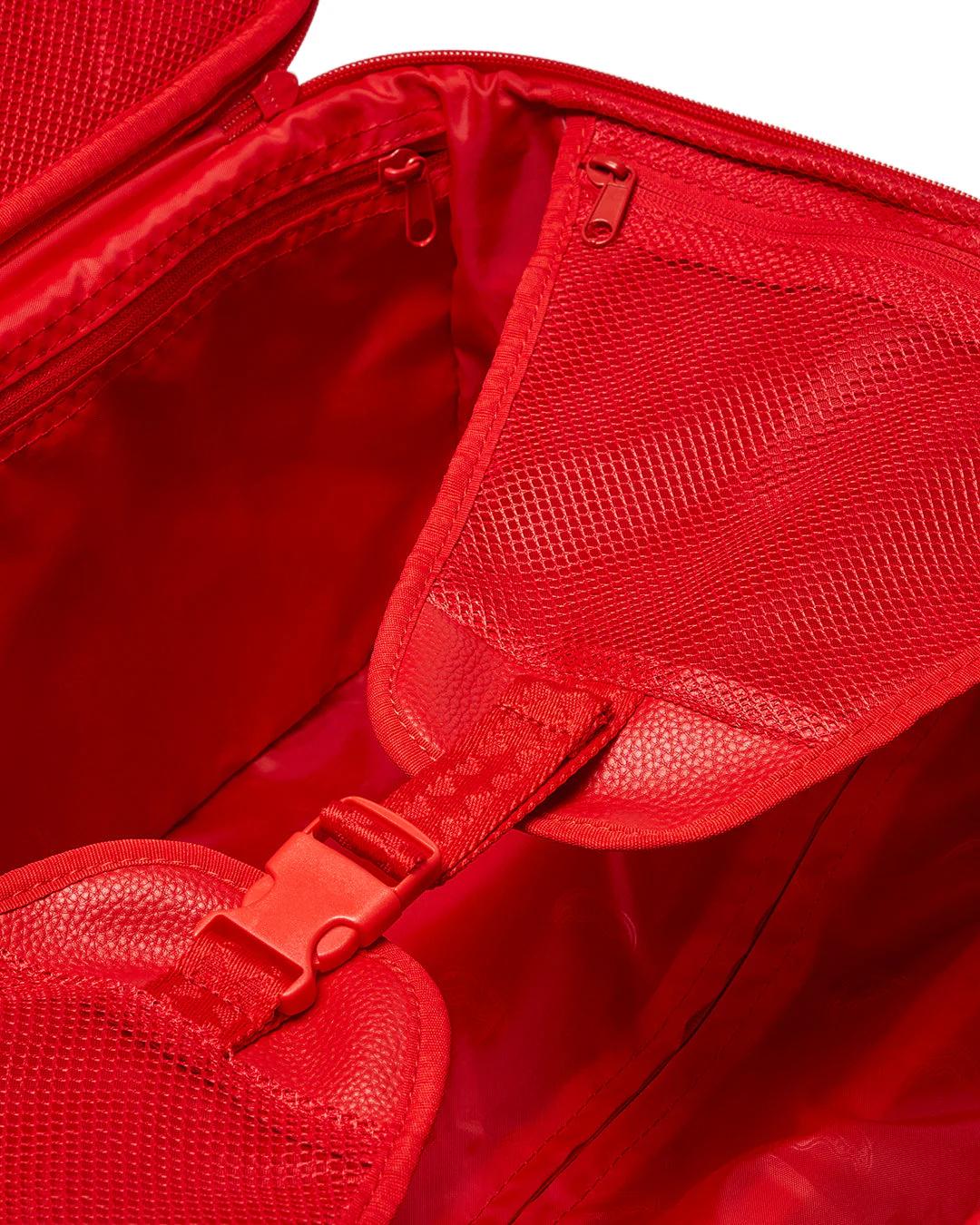 RED RIVIERA JETSETTER CARRY-ON LUGGAGE | Sprayground Quality