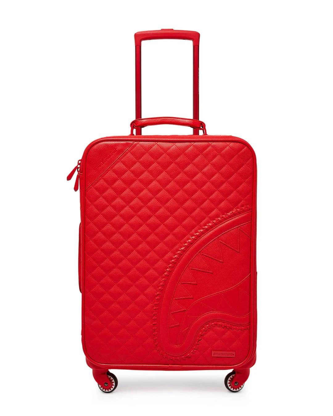 RED RIVIERA JETSETTER CARRY-ON LUGGAGE | Sprayground Quality