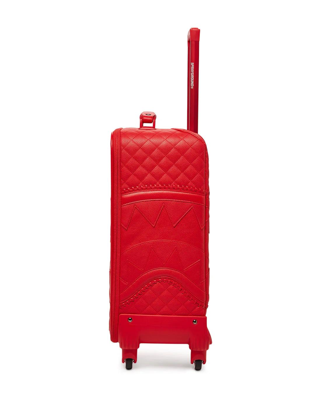 RED RIVIERA JETSETTER CARRY-ON LUGGAGE | Sprayground Quality