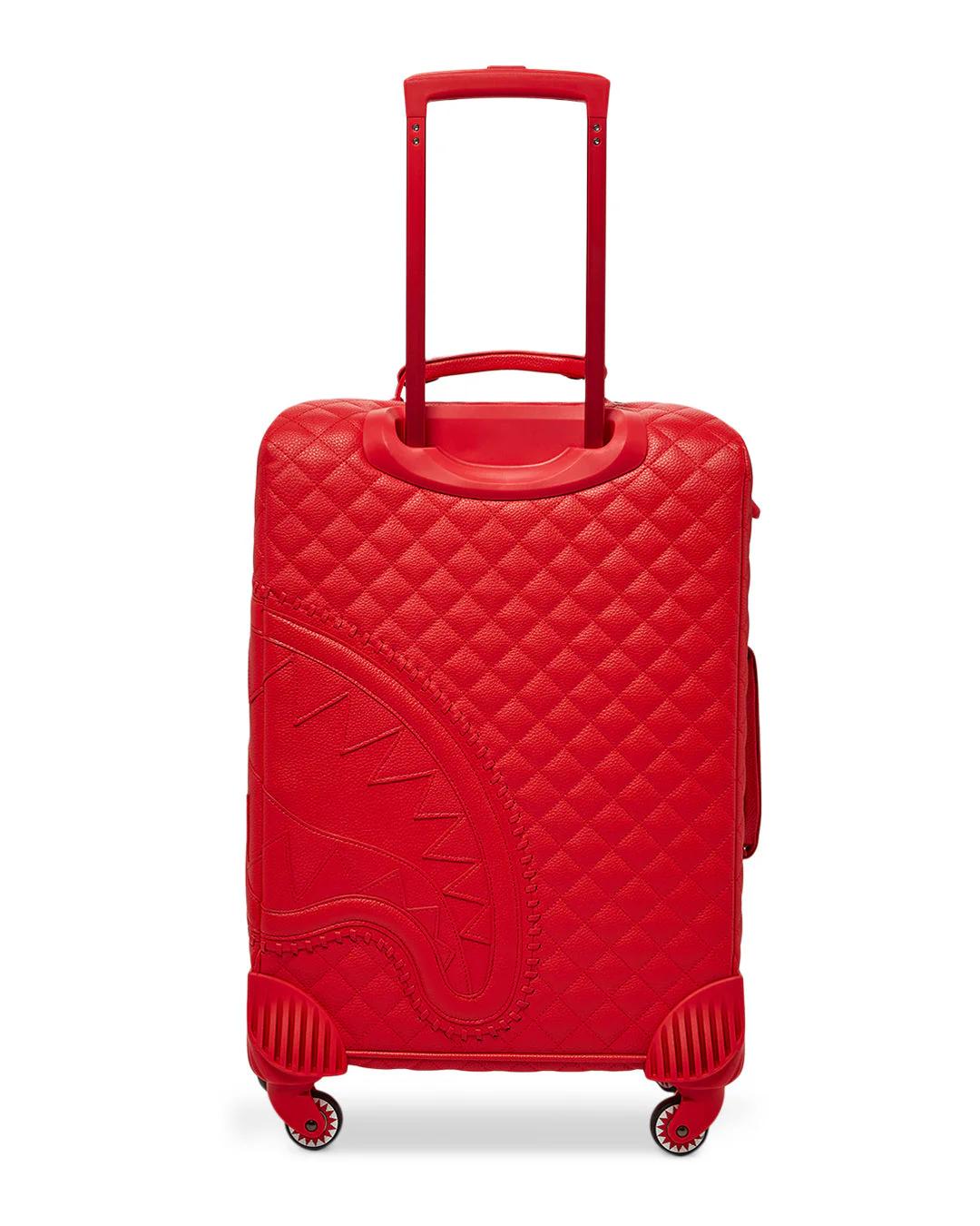 RED RIVIERA JETSETTER CARRY-ON LUGGAGE | Sprayground Quality