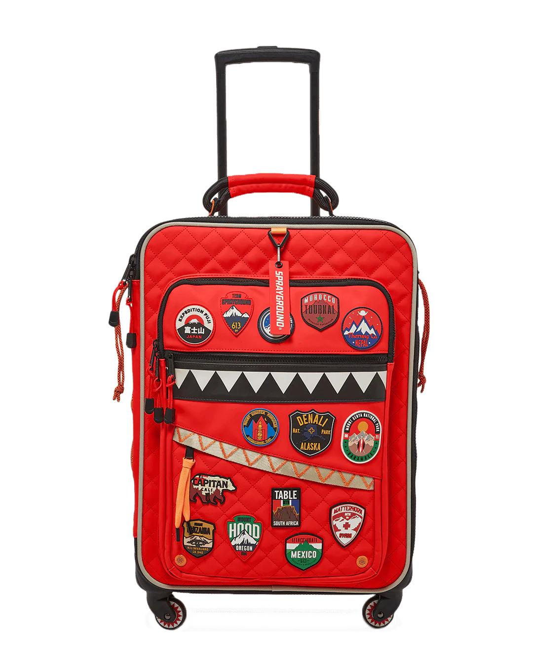THE GLOBAL EXPEDITION JETSETTER CARRY-ON LUGGAGE | Sprayground New
