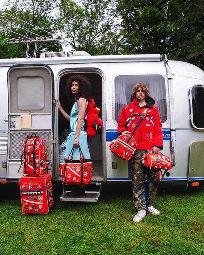 THE GLOBAL EXPEDITION JETSETTER CARRY-ON LUGGAGE | Sprayground New