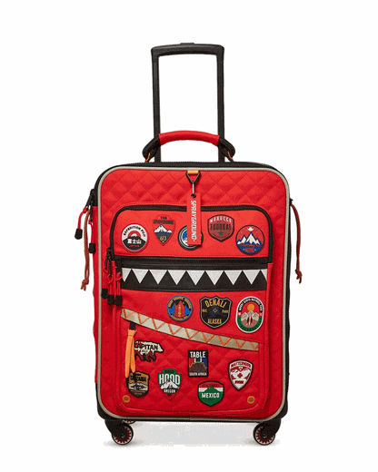 THE GLOBAL EXPEDITION JETSETTER CARRY-ON LUGGAGE | Sprayground New