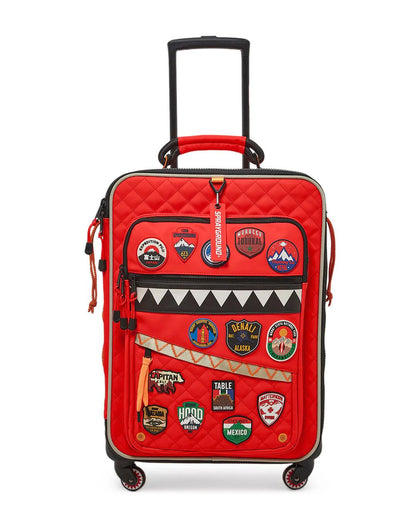 THE GLOBAL EXPEDITION JETSETTER CARRY-ON LUGGAGE | Sprayground New
