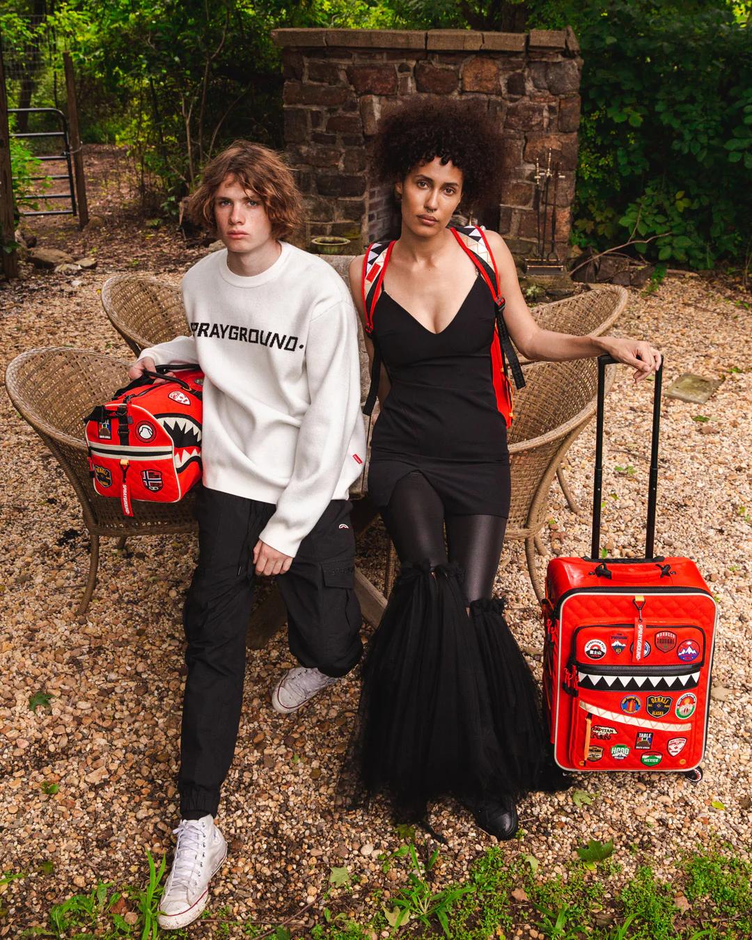THE GLOBAL EXPEDITION JETSETTER CARRY-ON LUGGAGE | Sprayground New