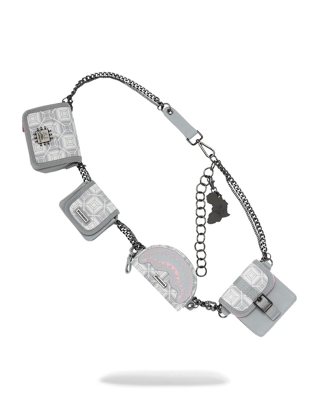 A.I.8 AFRICAN INTELLIGENCE BOOKED & BUSY CHARM WAISTBELT | Sprayground Popular