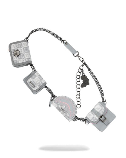 A.I.8 AFRICAN INTELLIGENCE BOOKED & BUSY CHARM WAISTBELT | Sprayground Popular