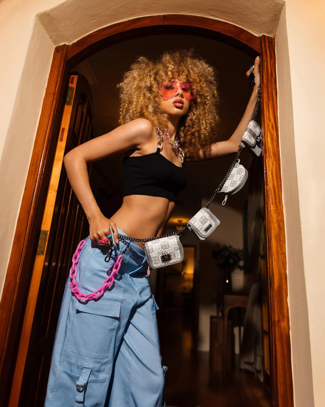 A.I.8 AFRICAN INTELLIGENCE BOOKED & BUSY CHARM WAISTBELT | Sprayground Popular