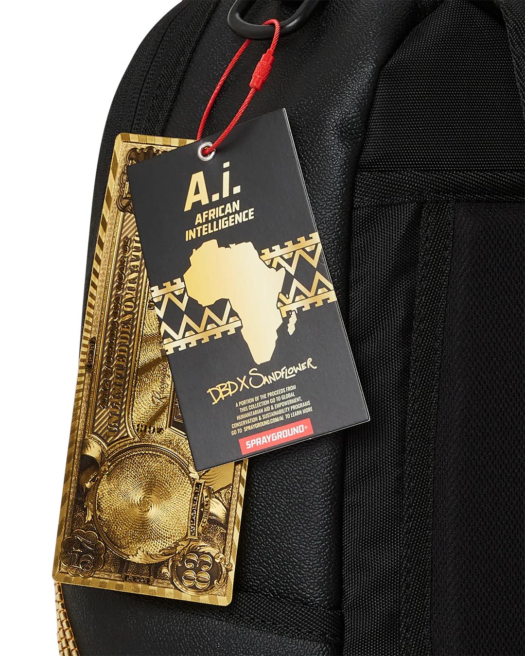 A.I.8 AFRICAN INTELLIGENCE GUILDED LEOPARD BACKPACK (DLXV) | Sprayground Recommended