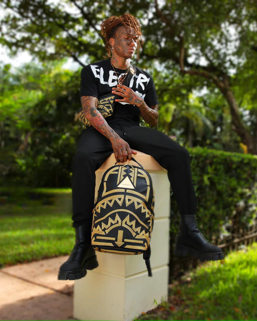 A.I.8 AFRICAN INTELLIGENCE PATH TO THE FUTURE II BACKPACK (DLXV) | Sprayground Exclusive