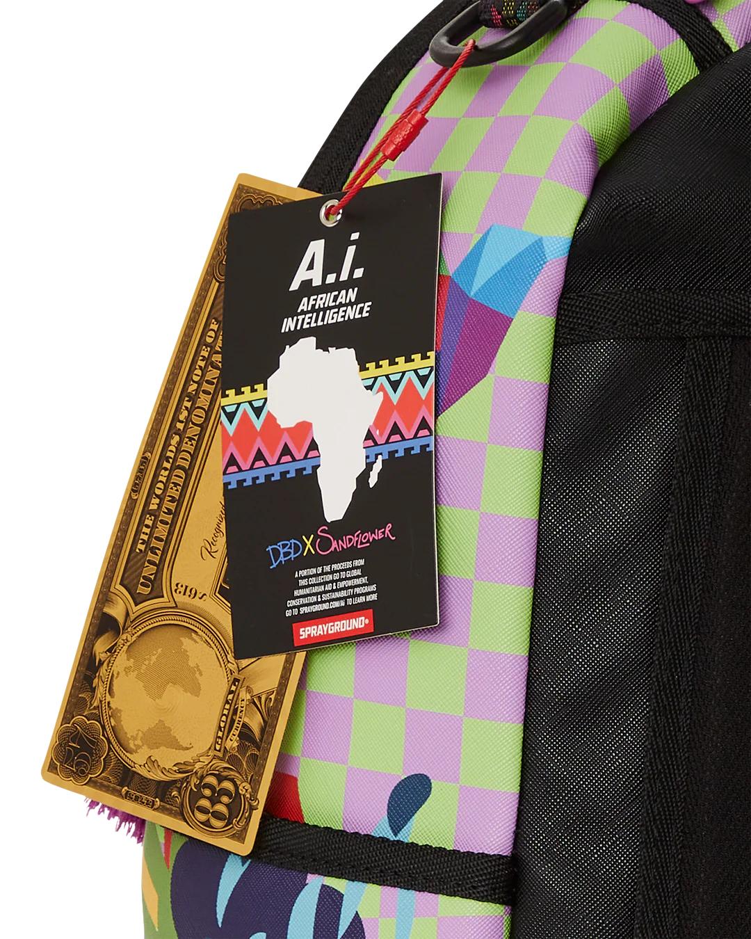A.I.8 AFRICAN INTELLIGENCE THE LEADER WITHIN BACKPACK (DLXV) | Sprayground Signature