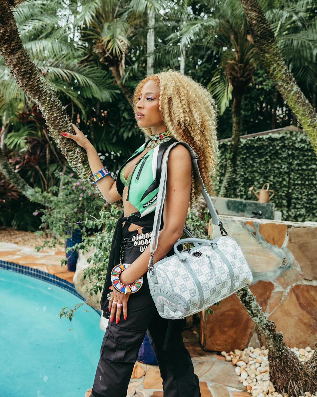 A.I.8 AFRICAN INTELLIGENCE BOOKED & BUSY MINI DUFFLE | Sprayground Everyday