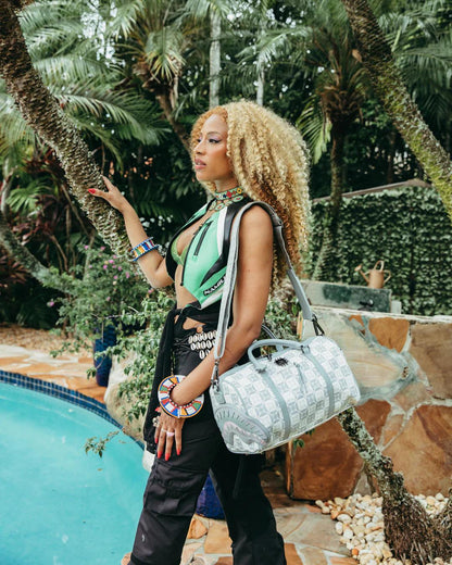 A.I.8 AFRICAN INTELLIGENCE BOOKED & BUSY MINI DUFFLE | Sprayground Everyday