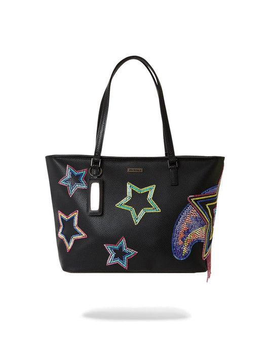 STAR RACER A.I.7 SANDFLOWER COLLAB BEADED TOTE | Sprayground Great Value