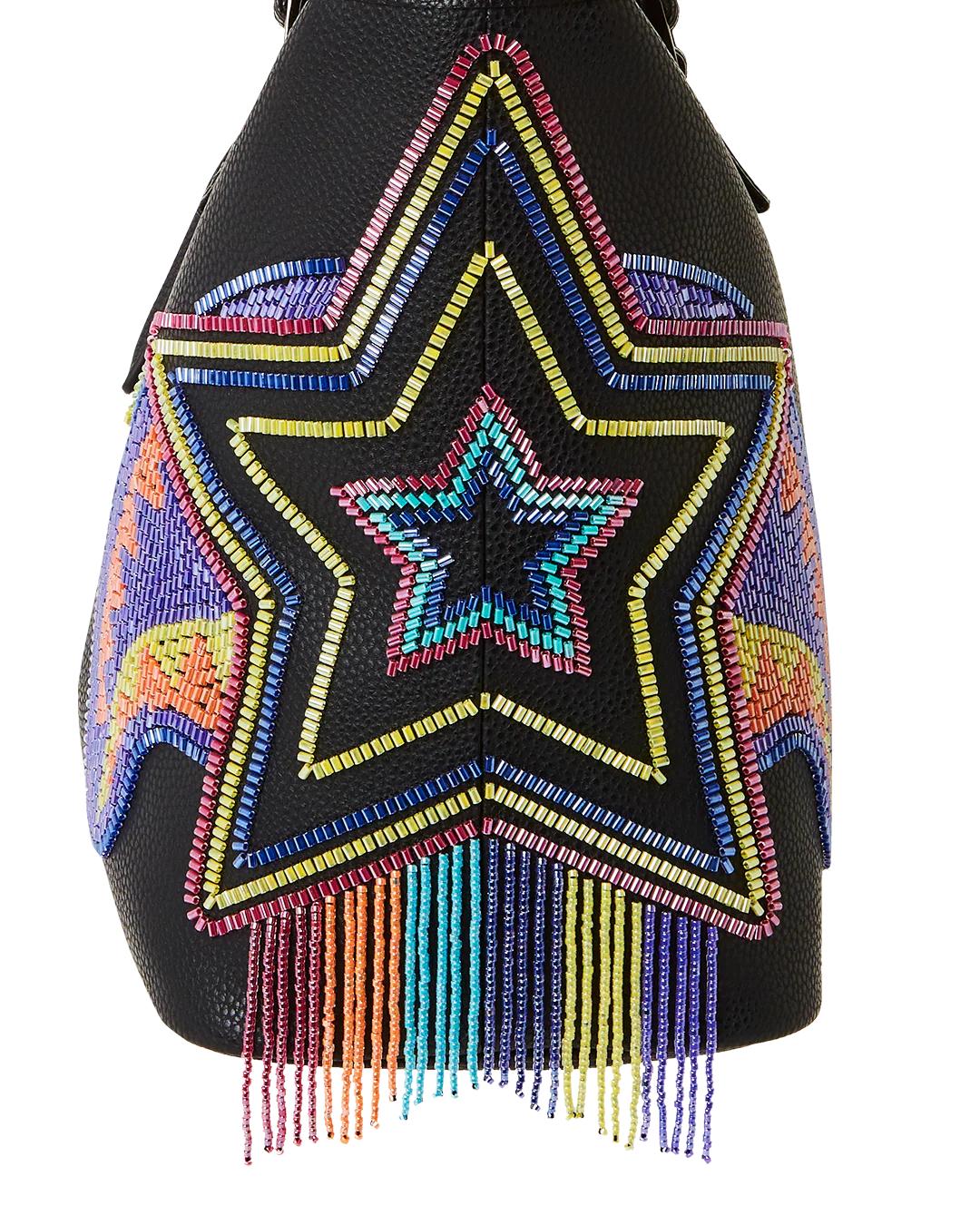 STAR RACER A.I.7 SANDFLOWER COLLAB BEADED TOTE | Sprayground Great Value