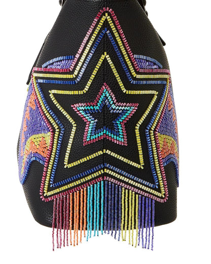 STAR RACER A.I.7 SANDFLOWER COLLAB BEADED TOTE | Sprayground Great Value