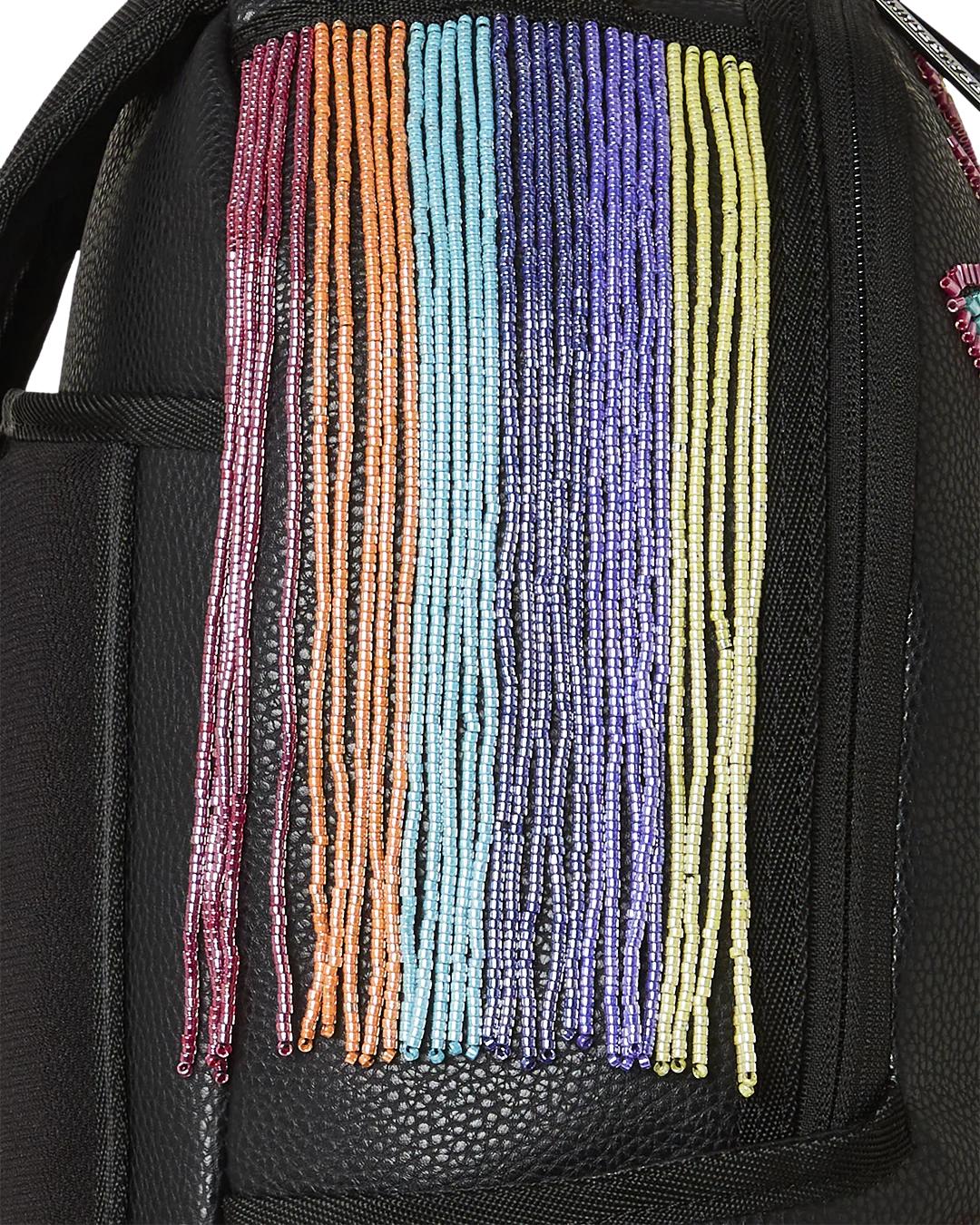 STAR RACER A.I.7 SANDFLOWER COLLAB BEADED BACKPACK | Sprayground Latest