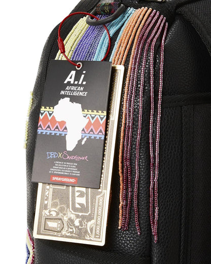 STAR RACER A.I.7 SANDFLOWER COLLAB BEADED BACKPACK | Sprayground Latest