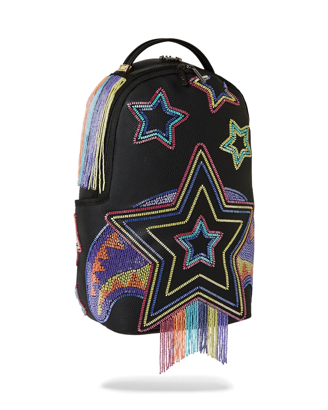 STAR RACER A.I.7 SANDFLOWER COLLAB BEADED BACKPACK | Sprayground Latest