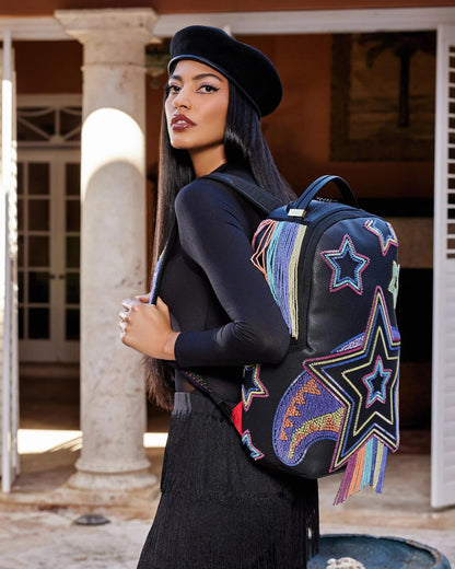 STAR RACER A.I.7 SANDFLOWER COLLAB BEADED BACKPACK | Sprayground Latest