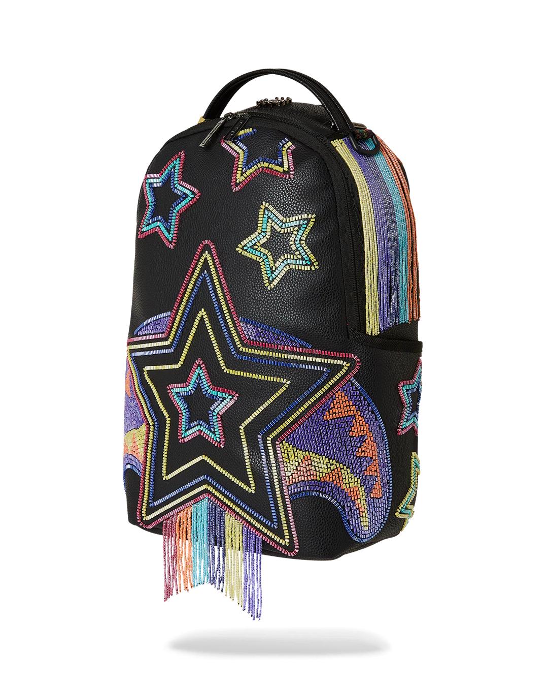 STAR RACER A.I.7 SANDFLOWER COLLAB BEADED BACKPACK | Sprayground Latest