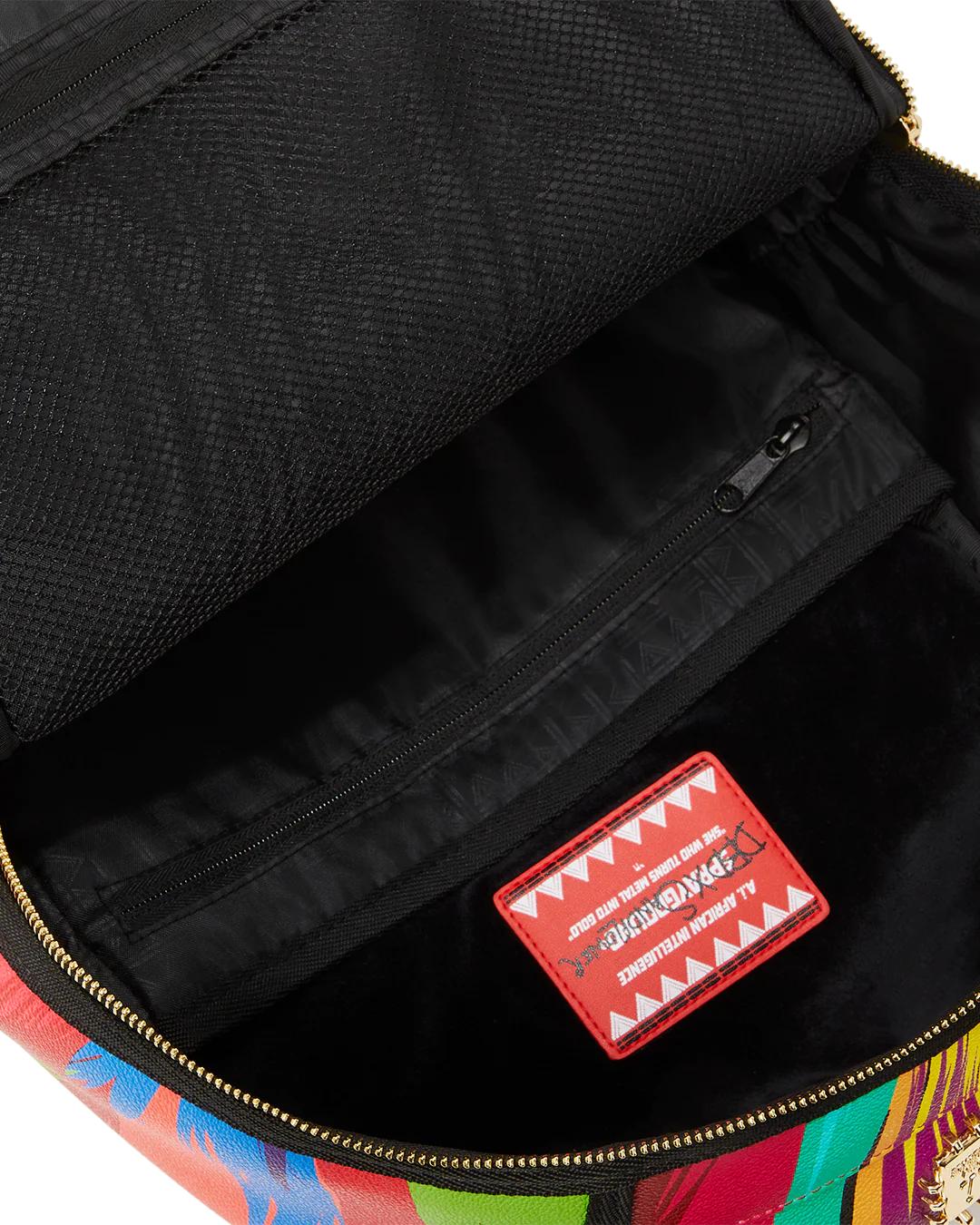 HEAR MY ROAR A.i.6 SANDFLOWER COLLAB BACKPACK (DLXV) | Sprayground Quality