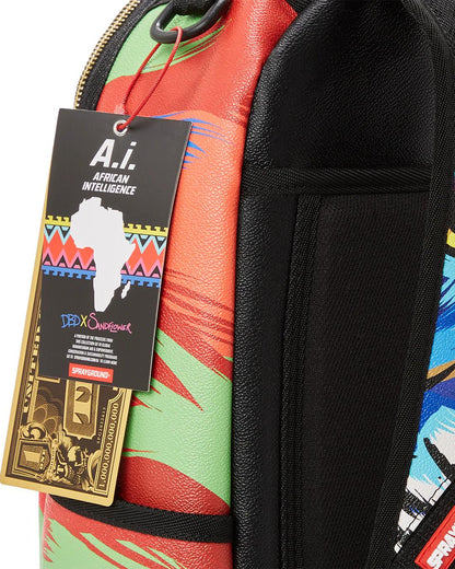 HEAR MY ROAR A.i.6 SANDFLOWER COLLAB BACKPACK (DLXV) | Sprayground Quality