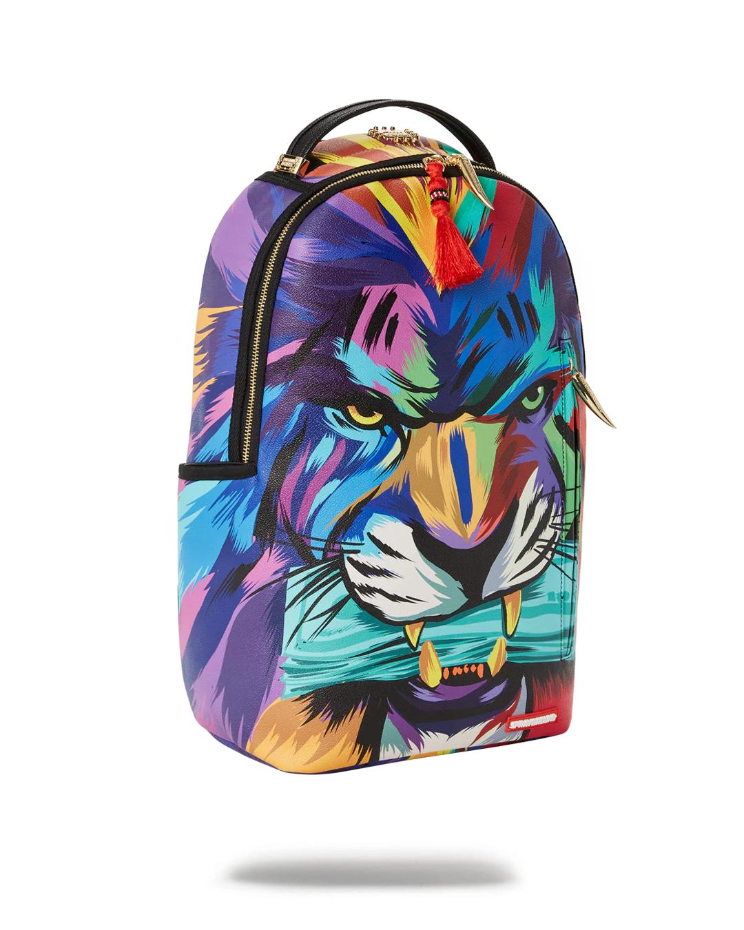HEAR MY ROAR A.i.6 SANDFLOWER COLLAB BACKPACK (DLXV) | Sprayground Quality